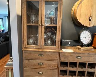 POTTERY BARN CABINETS & WINE BAR