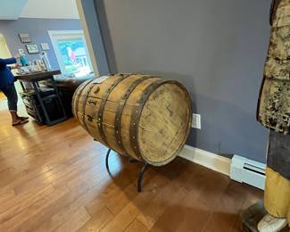 WINE BARREL STORAGE