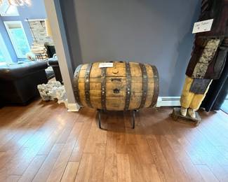WINE BARREL STORAGE