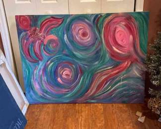 Abstract Painting by Lyn Song