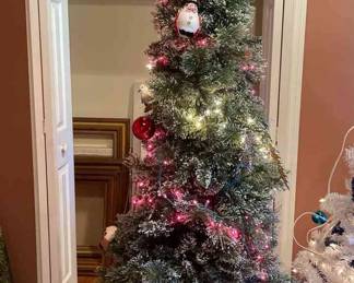 Artificial Christmas Tree Lighted 6 Tall