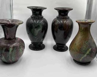 Cast Marble Vases