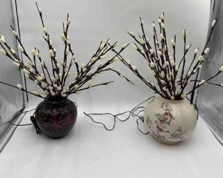 Cotton Display Lights and Vases