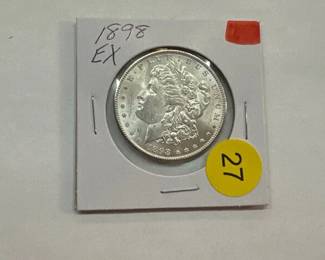 1898 peace dollar silver dollar