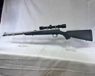  HARRINGTON & RICHARDSON HUNTSMAN 58 CAL BLACK POWDER RIFLE WITH SCOPE
