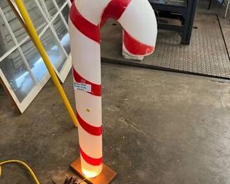 CHRISTMAS DECOR CANDY CANE LIGHT
