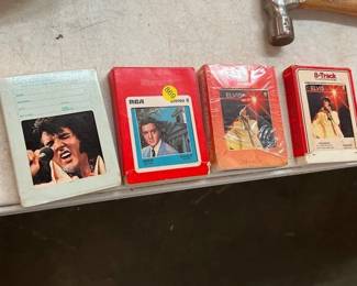 ELVIS 8 TRACK TAPES