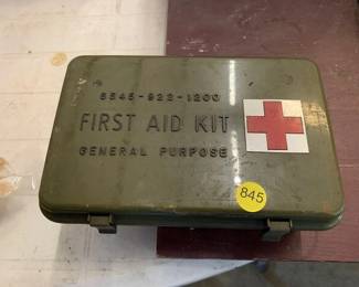 MILITARY FIRST AID KIT BOX