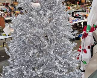 TINSEL CHRISTMAS TREE
