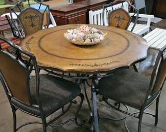 TABLE AND FOUR CHAIRS