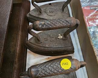 LOT OF IRONS
