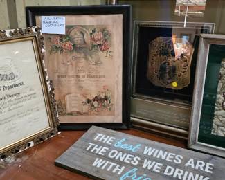 LOT OF FRAMED CERTIFICATES