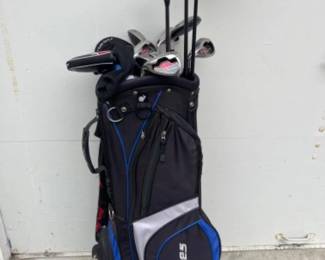Tight Lies Golf Bag w/ Adams Golf, TaylorMade- Left Handed