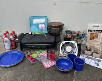 Camping Gear - Coleman Propane Grillin' Griddle - Single Burners