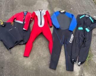 Variety of Wetsuits - XL - XXL