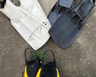 Aqua Rocket Scuba Fins - APS Mantaray Fins - M thru XL