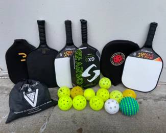 Pickleball Gear - GEARBOX GX6 CONTROL & Electrum Pro Paddles