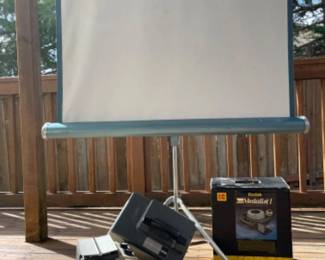 	Wollensak 835 & Kodak Medalist I Carousel Projectors +