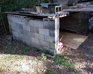 Concrete blocks, if you purchase you load.