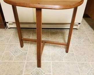 Very old refinished small table