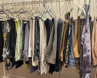 Over 200 pairs of slacks / shorts - TON of Crazy Larry's 6-8-10 sized 