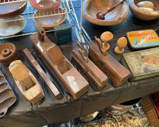 Antique wood planes