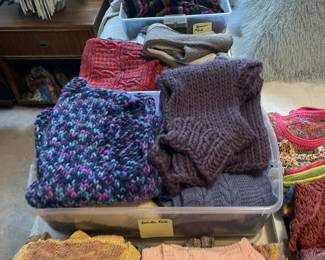 100+ hand knit sweaters 