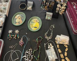 Antique coca cola tip trays 