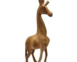 Lot 002  
Teakwood Giraffe Burkina Faso, W. Africa