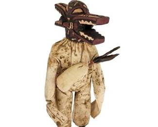 Lot 509  
Early 20th C. Senufo Firespitter Figure