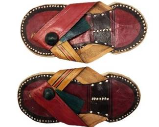 Lot 122  
Leather Slipper from Mali, Unisex