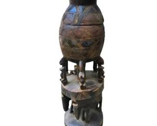 Lot 149   
African Dogon Ceremonial Container