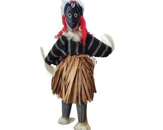Lot 157   
Masked African Dan Tribal Dancer