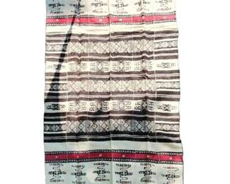 Lot 184   
Hand-Loomed Goat Hair Blanket/Rug