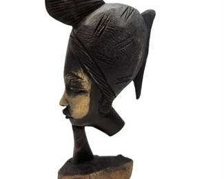 Lot 212   
Ebony Sculpture Fulani Woman