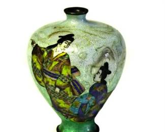 Lot 037   0 Bid(s)
A Small Ginbari Cloisonné Enamel Vase