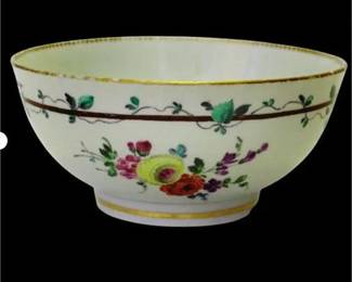 Lot 085   5 Bid(s)
First Period Worcester Porcelain Bowl James Giles London Ca 1760's