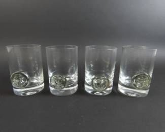 Lot of 4 Rosenthal Liquor Cocktail "Pirate" (Barware)