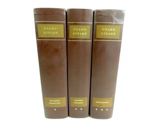  Trio of German Shakespeare Books