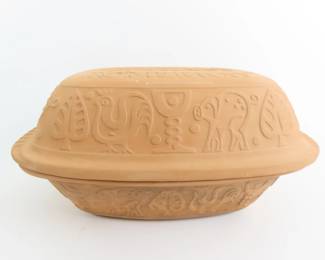 Vintage Romertopf Terra Cotta Roaster - Made in West Germany