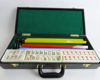 Vintage Mah Jong Set in Box