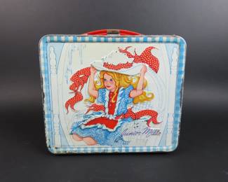 Vintage Aladdin "Junior Miss" Metal Lunch Box