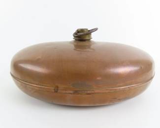  Vintage Copper Bed Warmer