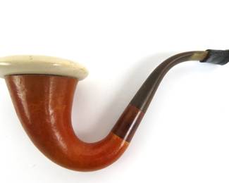 Vintage Calabash Gourd Meerschaum Pipe