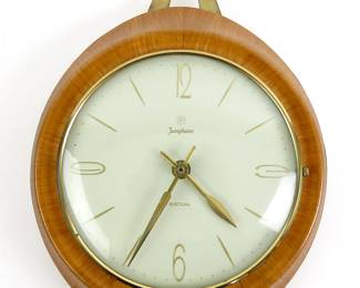 Beautiful Junghans "Electora" Quartz Mid Century Wall Clock