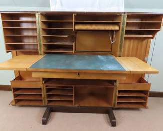 Vintage "Magic Box" Desk with Lock & Key