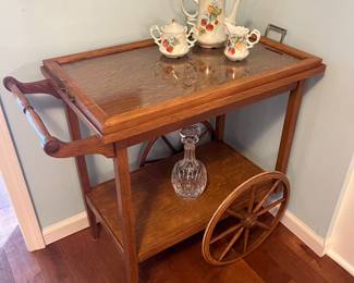 Wood Tea Cart