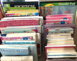 Children's books and art books