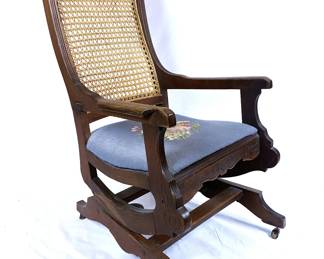 Antique Eastlake rocking chair, circa 1880