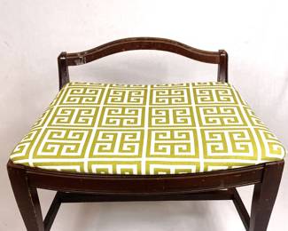 Circa 1950 vanity bench